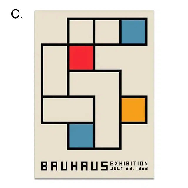 Bauhaus Prints Hestia + Co. 20x25cm C 