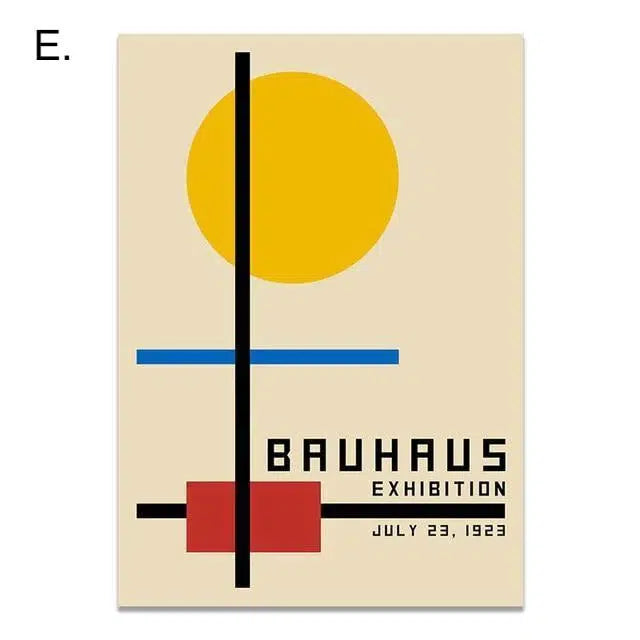 Bauhaus Prints Hestia + Co. 20x25cm E 