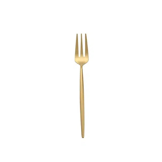Brushed Gold Cutlery Set Hestia + Co. 
