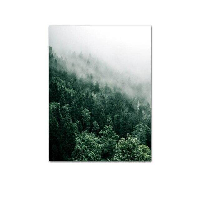 Foggy Forest Print Hestia + Co. 21x30cm Picture 1 