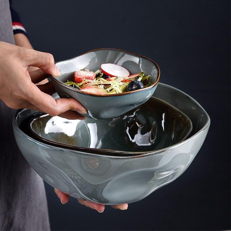 Irregular Ceramic Dishes + Plates Hestia + Co. 