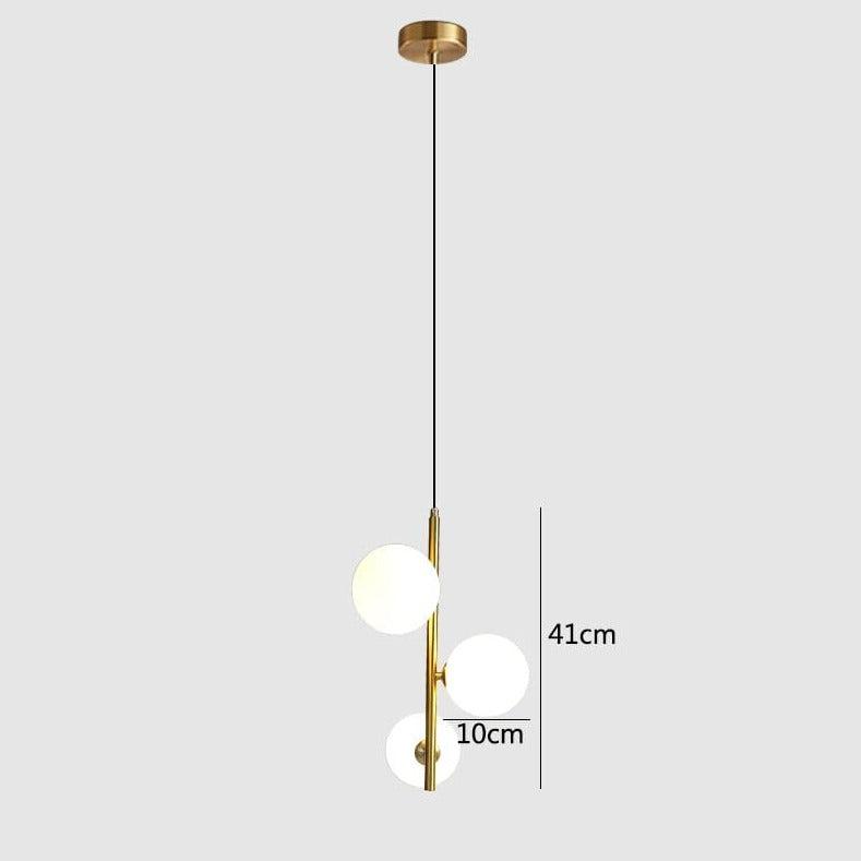 Lumina Collection Lighting Hestia + Co. Brass -3 heads Cold White 
