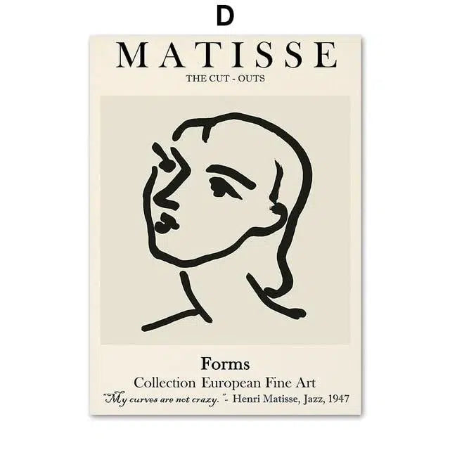 Matisse prints Hestia + Co. 20X25 cm D 