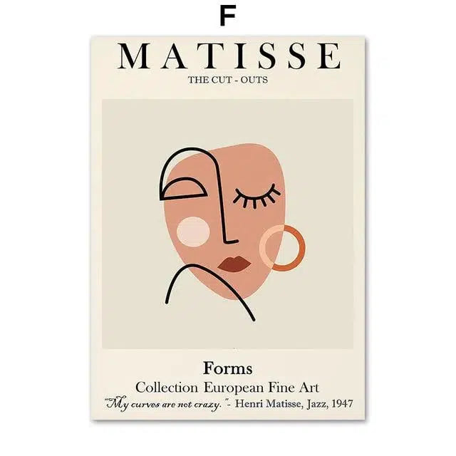 Matisse prints Hestia + Co. 20X25 cm F 