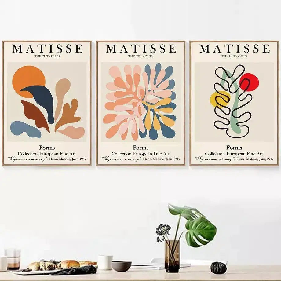 Matisse prints Hestia + Co. 