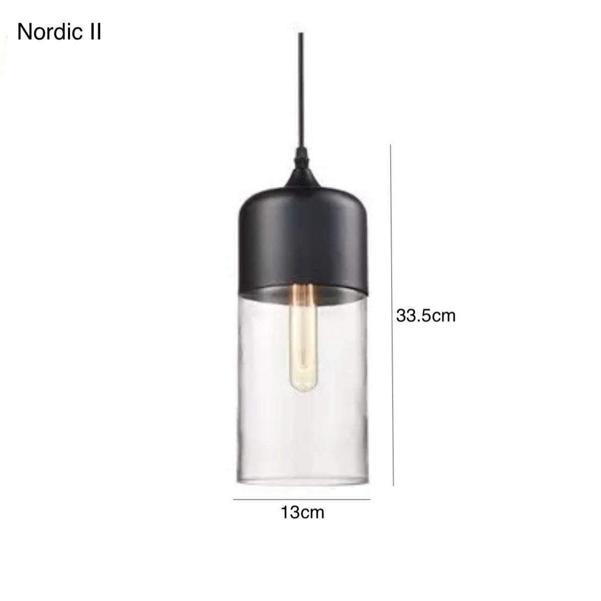NORDIC Collection Hestia + Co. NORDIC II Black and Clear 