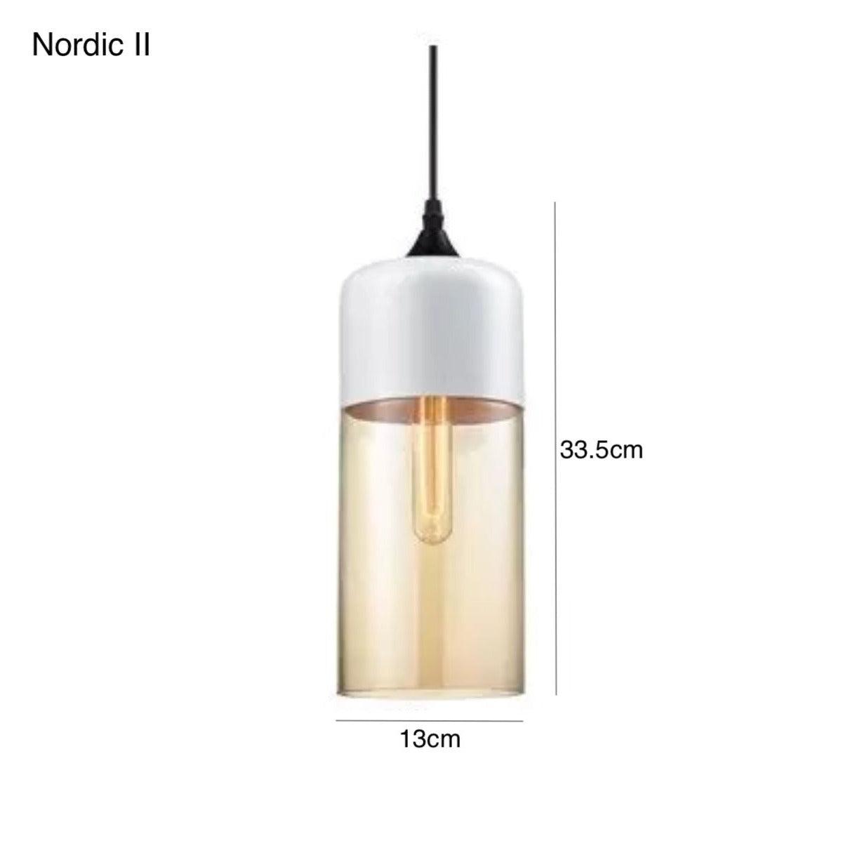 NORDIC Collection Hestia + Co. NORDIC II White and Amber 