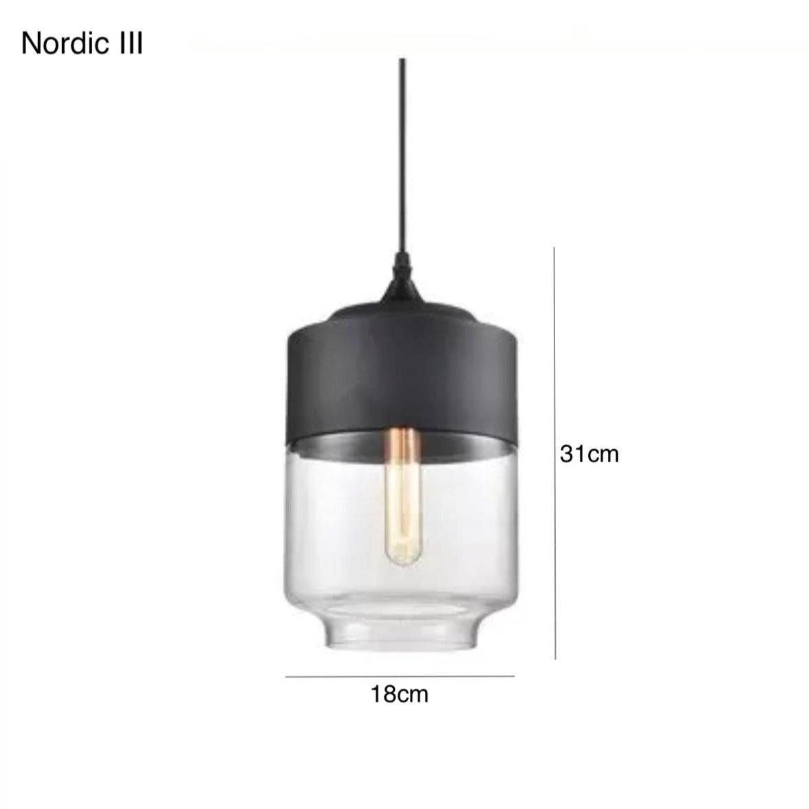 NORDIC Collection Hestia + Co. NORDIC III Black and Clear 