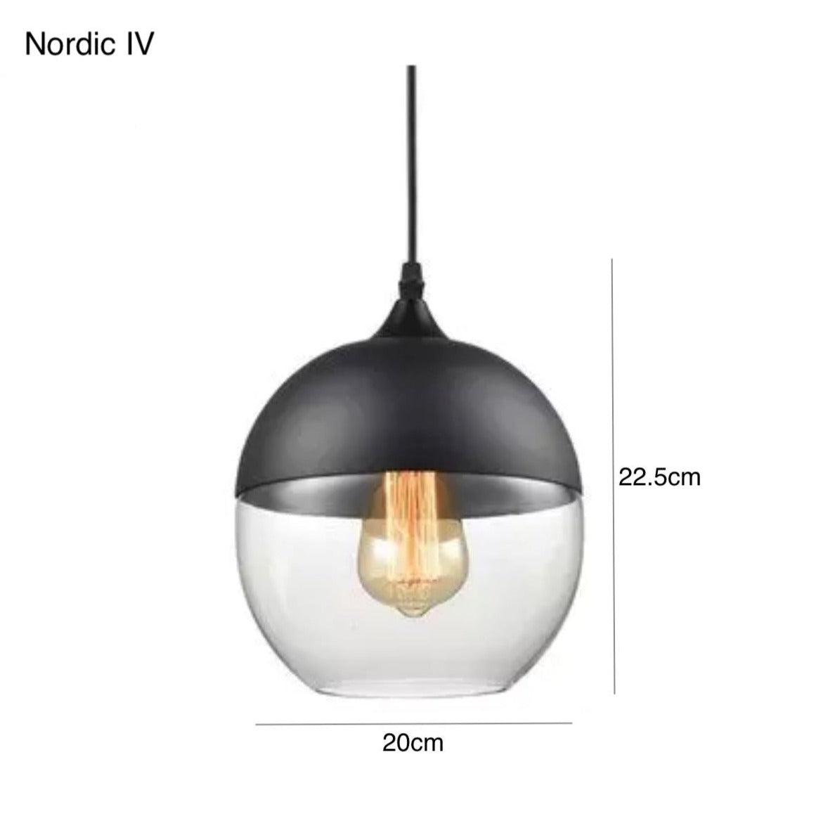 NORDIC Collection Hestia + Co. NORDIC IV Black and Clear 