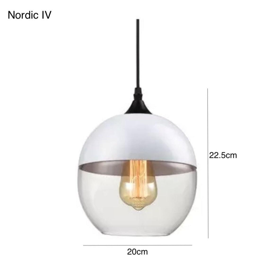 NORDIC Collection Hestia + Co. NORDIC IV White and Clear 