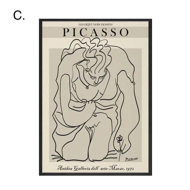 Picasso + Matisse Prints Hestia + Co. 20x25cm C 