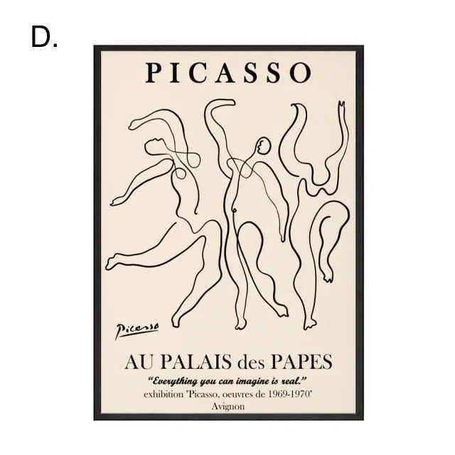 Picasso + Matisse Prints Hestia + Co. 20x25cm D 