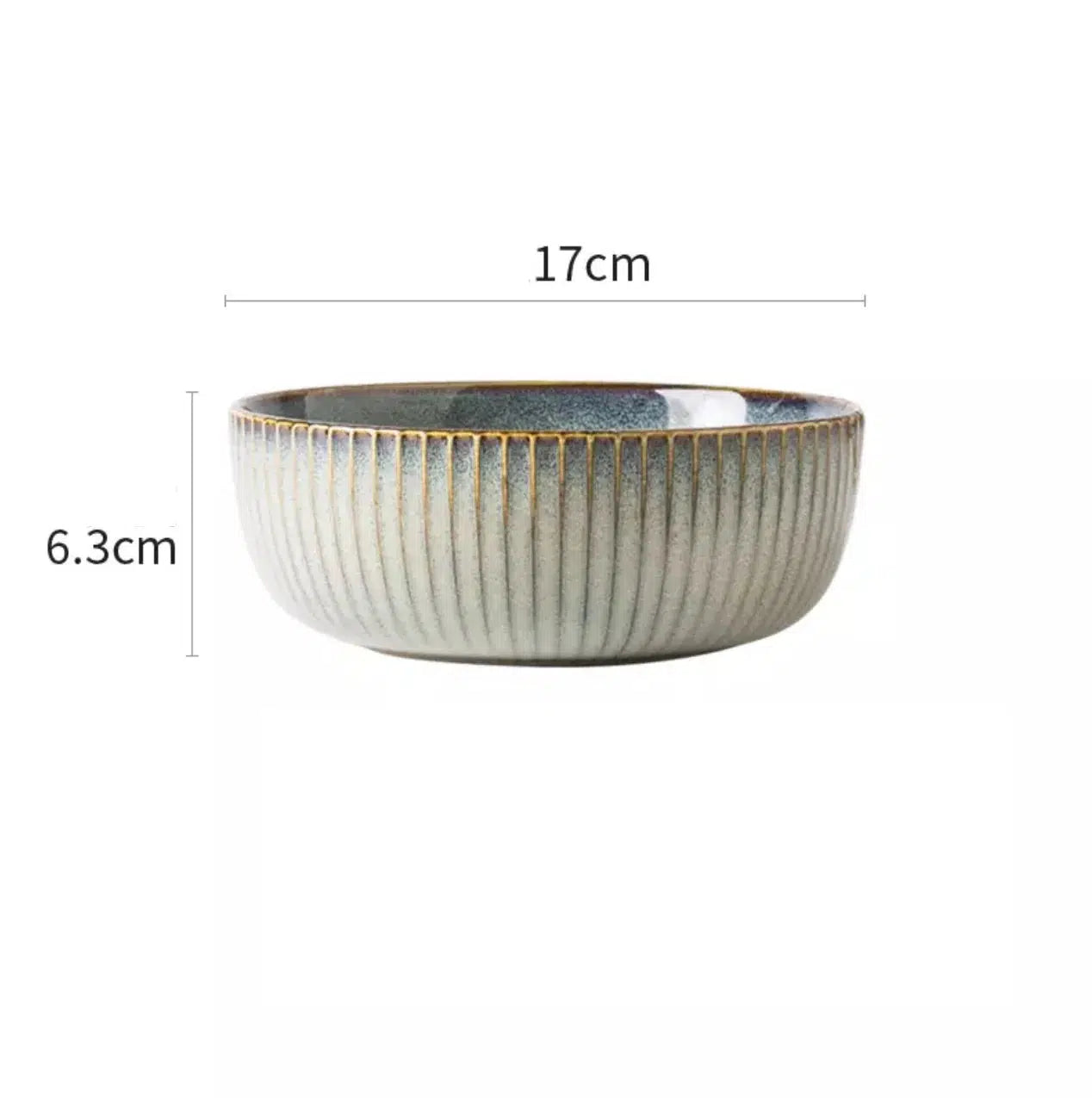 Rustic Ceramic Tableware Hestia + Co. Large bowl 