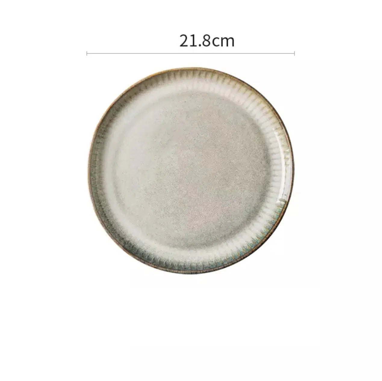 Rustic Ceramic Tableware Hestia + Co. Large plate 