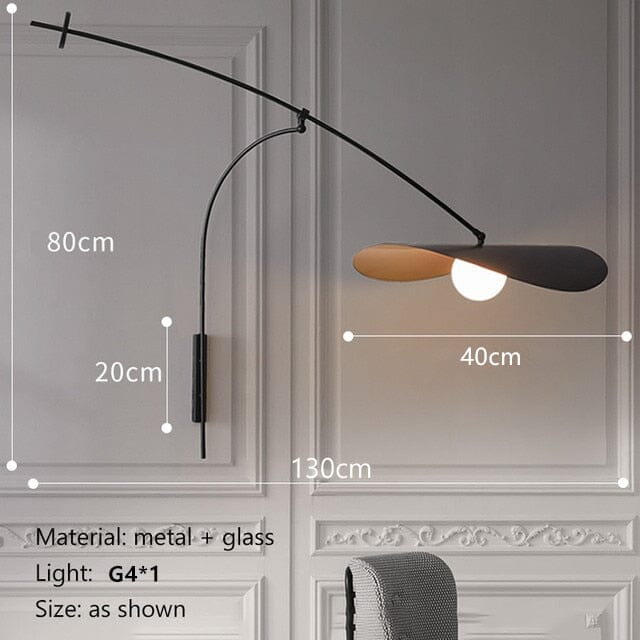 Valor Wall Light Hestia + Co. wall lamp without bulb 